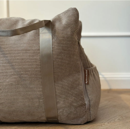 BILSTOL I BJÖRK / DUBBEL FÖR 2 HUNDAR