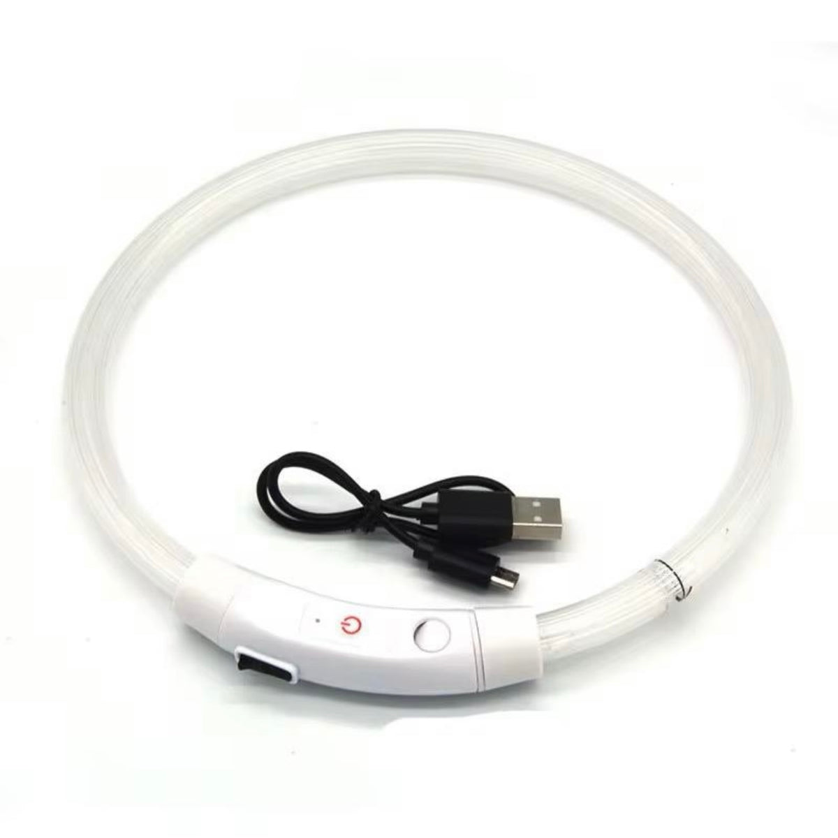 Led-halsband multifärgat