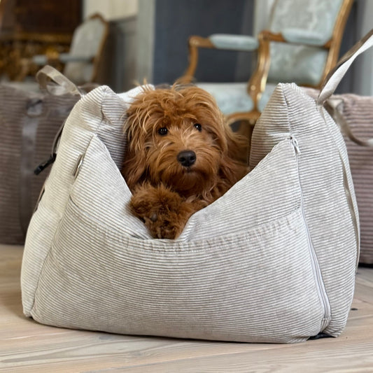 Björk bilsäte för hundar - Beige