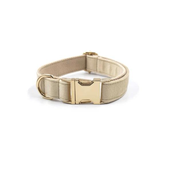 Hundhalsband  Ella - Beige