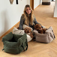 Ladda bild i gallerivisaren, Hjalmar hundar väska/bilsäte - Beige
