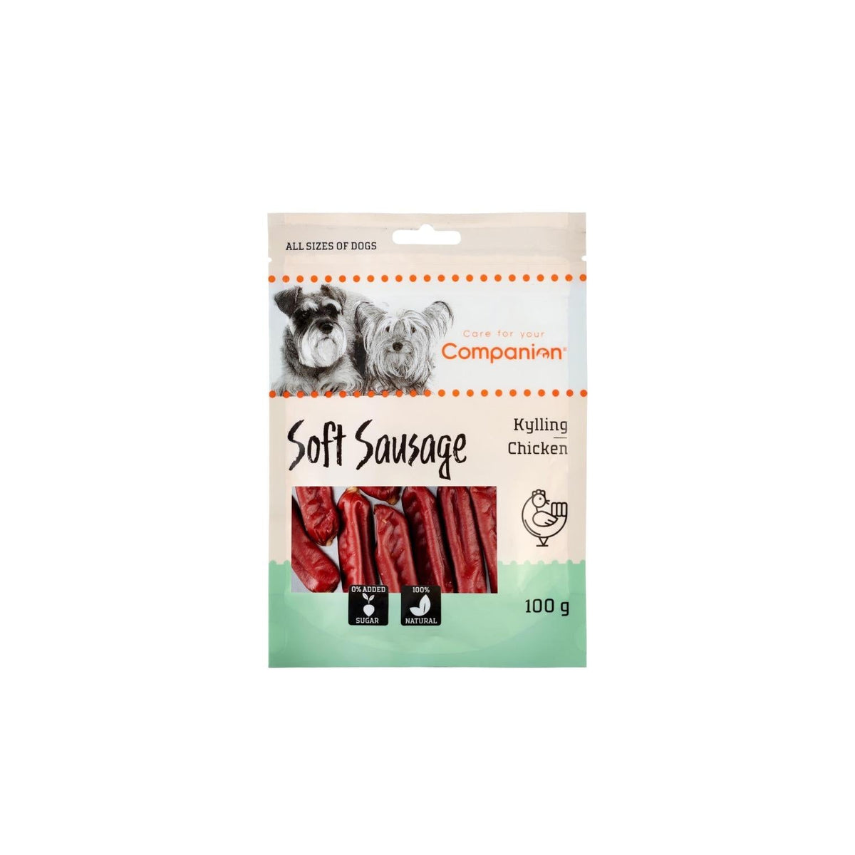 Soft sausage med kyckling