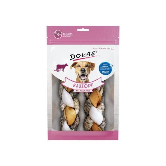 Flätade tuggben / rent nötskinn