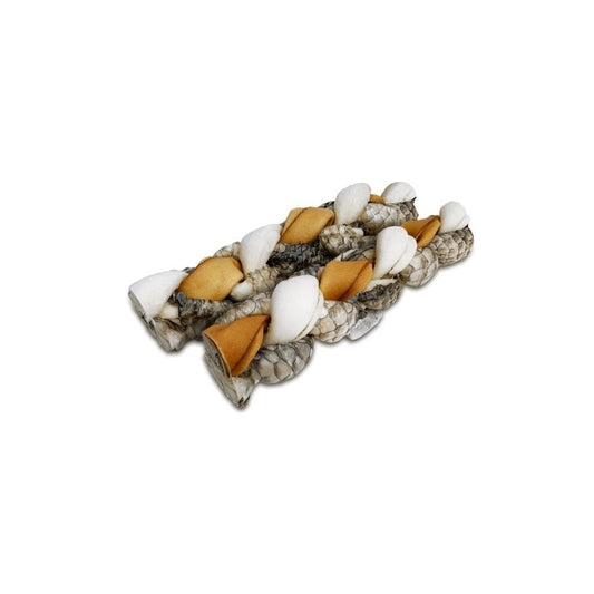 Flätade tuggben / rent nötskinn