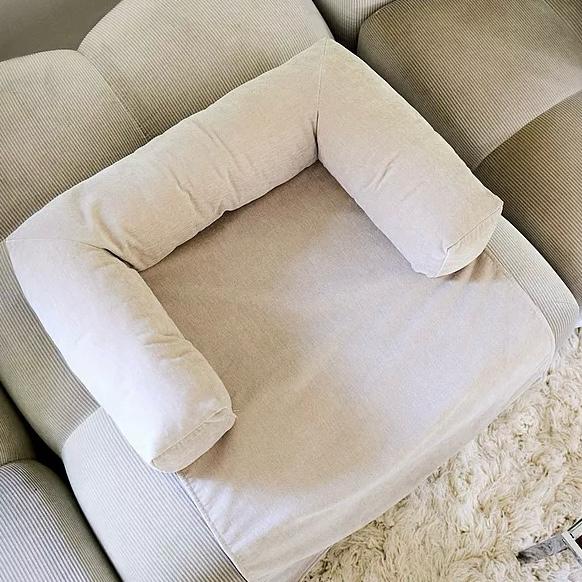Olaf hundkorgen till soffan