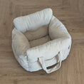 Ladda bild i gallerivisaren, Hjalmar hundar väska/bilsäte - Beige
