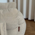 Ladda bild i gallerivisaren, Hjalmar hundar väska/bilsäte - Beige
