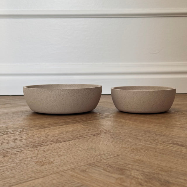 Bamboo skål för hundar